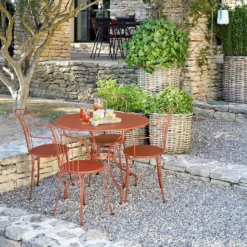 FERMOB Lot de 2 Chaises Empilables Opéra+ en Acier