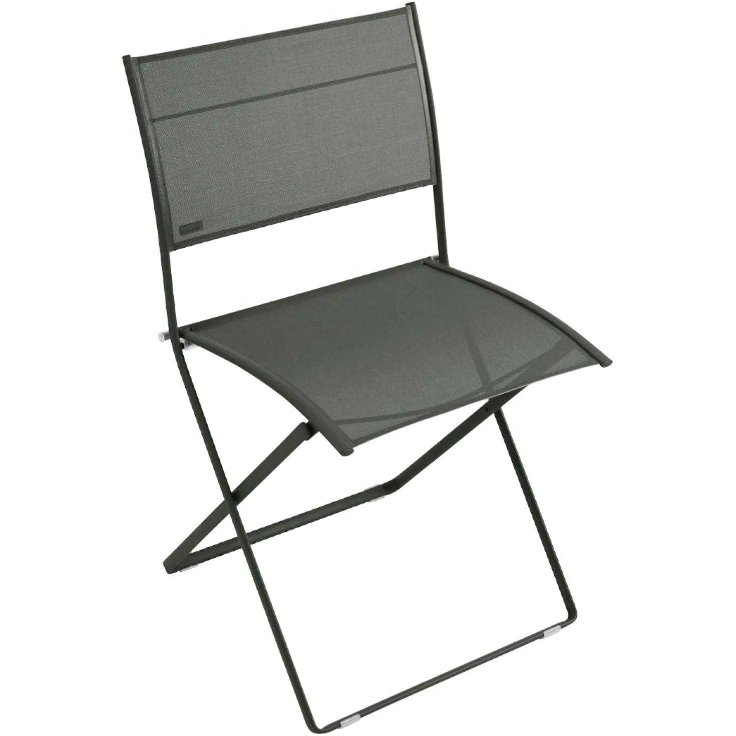 FERMOB Lot de 2 Chaises Pliantes Plein Air Toile Stéréo et en Acier