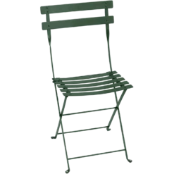 FERMOB Lot de 2 Chaises Pliantes Bistro Métal en Acier