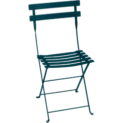 FERMOB Lot de 2 Chaises Pliantes Bistro Métal en Acier