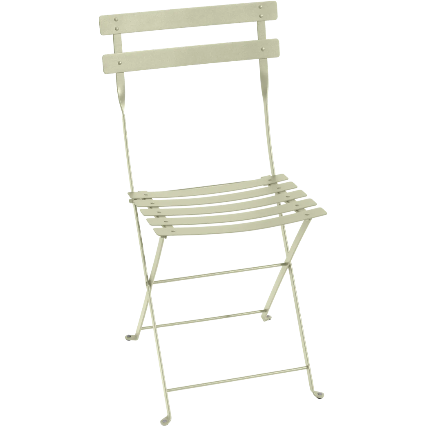FERMOB Lot de 2 Chaises Pliantes Bistro Métal en Acier