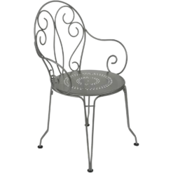 FERMOB Lot de 2 Fauteuils Empilables Montmartre en Acier