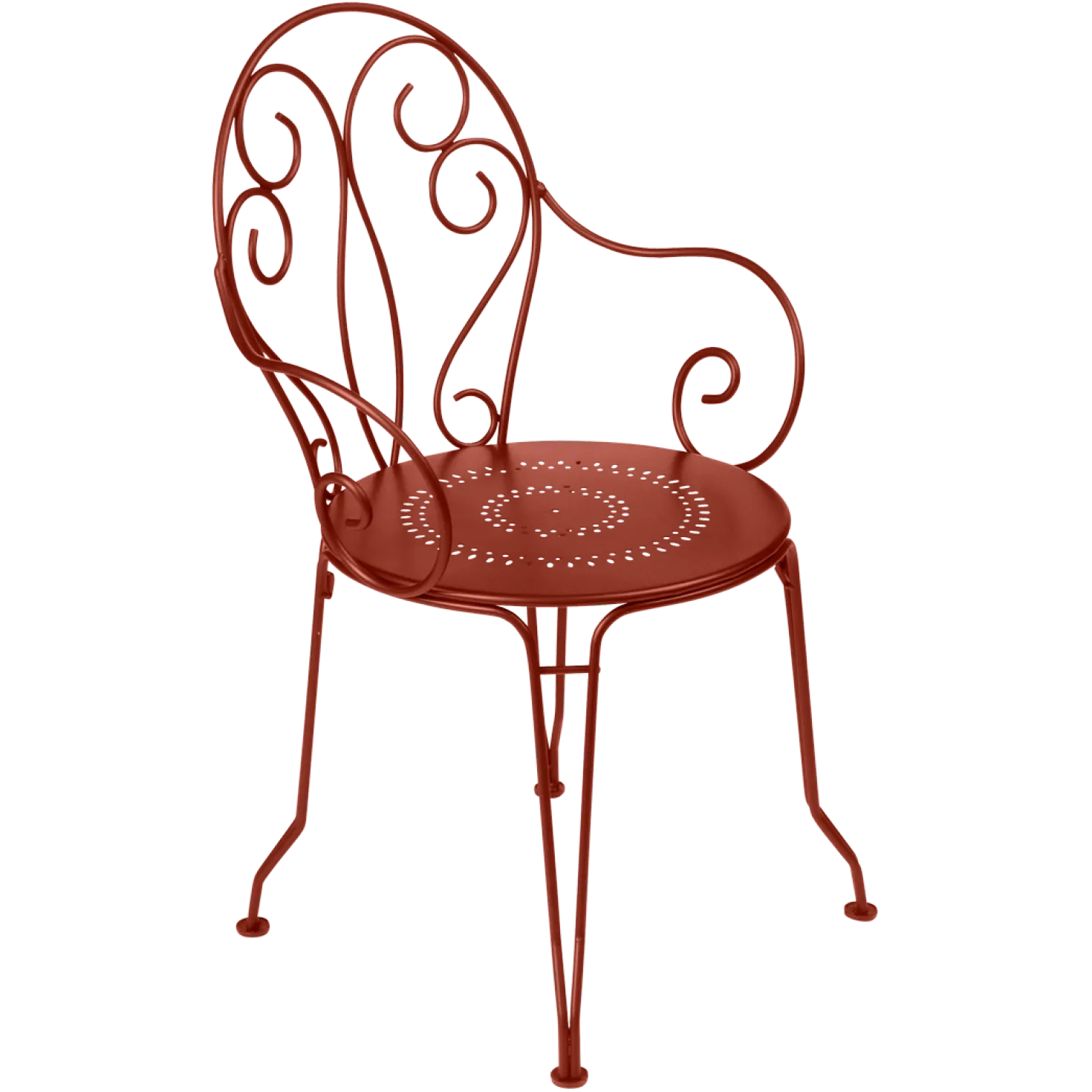 FERMOB Lot de 2 Fauteuils Empilables Montmartre en Acier