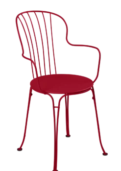 FERMOB Lot de 2 Fauteuils Empilables Opéra+ en Acier