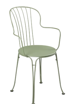 FERMOB Lot de 2 Fauteuils Empilables Opéra+ en Acier