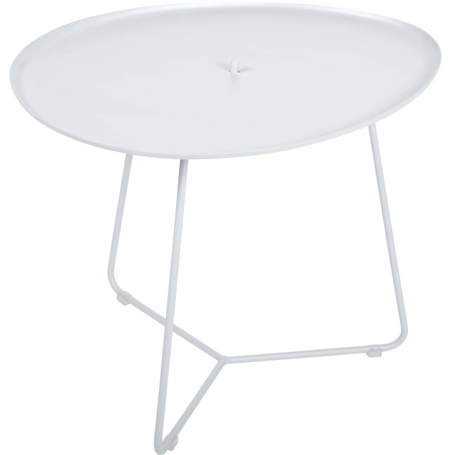 FERMOB Table Basse Plateau Amovible Cocotte en Acier et Aluminium