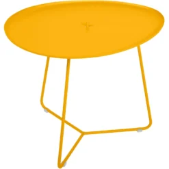 FERMOB Table Basse Plateau Amovible Cocotte en Acier et Aluminium