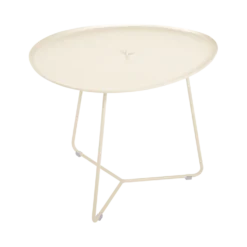FERMOB Table Basse Plateau Amovible Cocotte en Acier et Aluminium