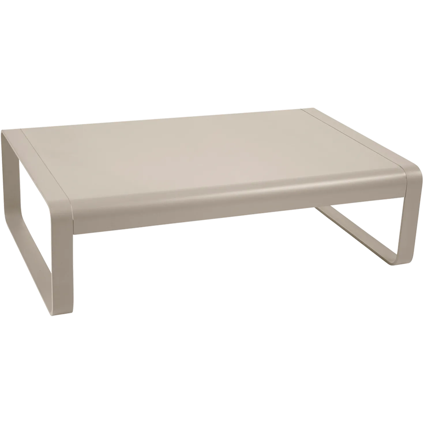 FERMOB Table Basse Rectangulaire 103 x 75 cm Bellevie en Aluminium