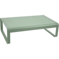FERMOB Table Basse Rectangulaire 103 x 75 cm Bellevie en Aluminium