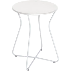 FERMOB Table Basse Ronde Hauteur 45 cm Cocotte en Acier