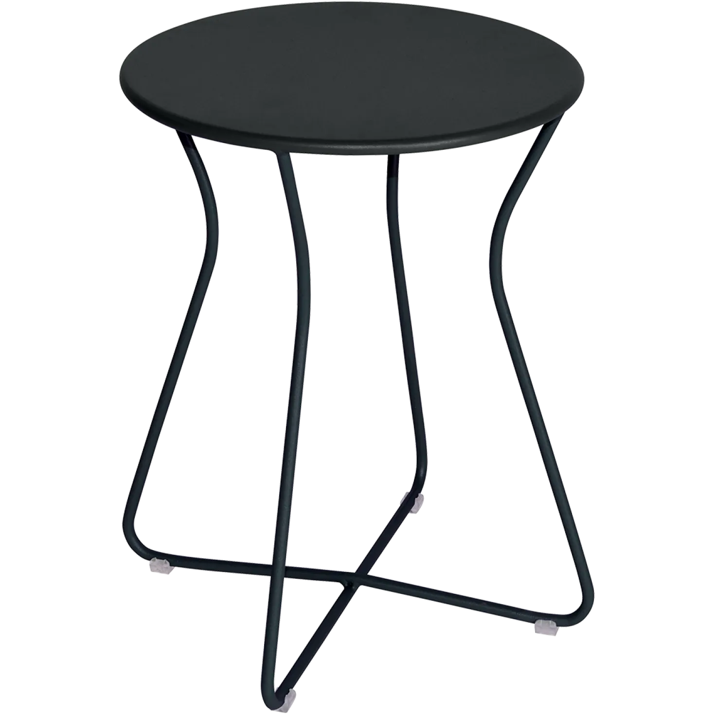 FERMOB Table Basse Ronde Hauteur 45 cm Cocotte en Acier