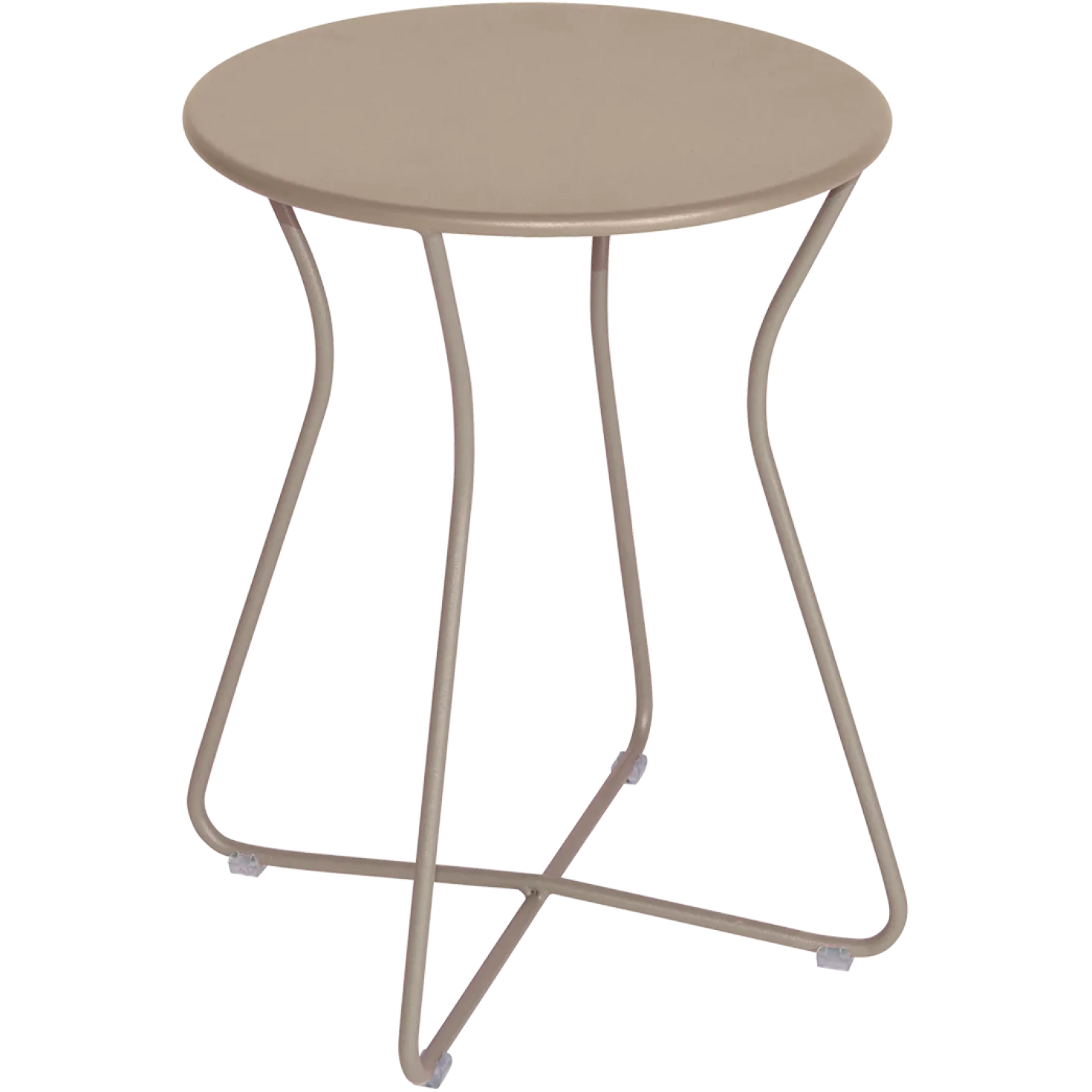 FERMOB Table Basse Ronde Hauteur 45 cm Cocotte en Acier