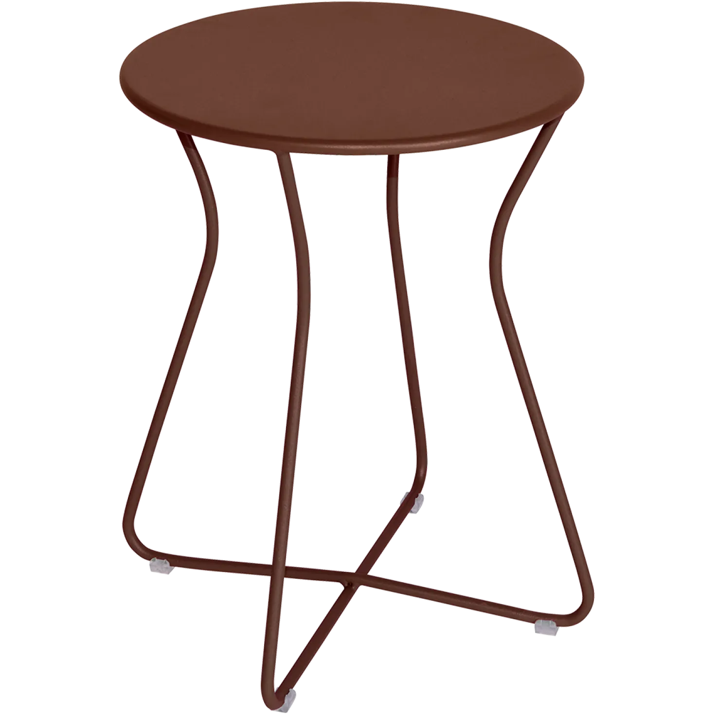 FERMOB Table Basse Ronde Hauteur 45 cm Cocotte en Acier