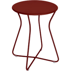FERMOB Table Basse Ronde Hauteur 45 cm Cocotte en Acier