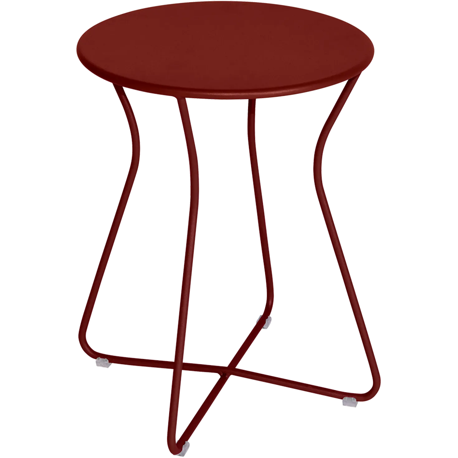 FERMOB Table Basse Ronde Hauteur 45 cm Cocotte en Acier