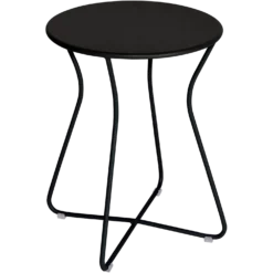 FERMOB Table Basse Ronde Hauteur 45 cm Cocotte en Acier