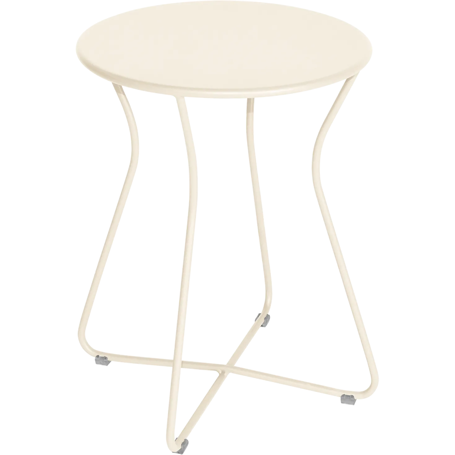FERMOB Table Basse Ronde Hauteur 45 cm Cocotte en Acier