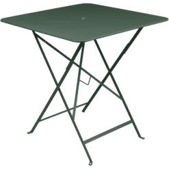 FERMOB Table Carrée Pliante 71 x 71 cm Bistro en Acier