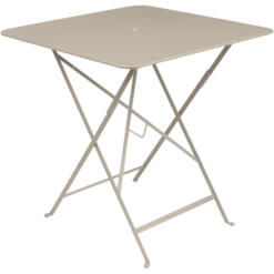 FERMOB Table Carrée Pliante 71 x 71 cm Bistro en Acier
