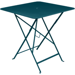 FERMOB Table Carrée Pliante 71 x 71 cm Bistro en Acier