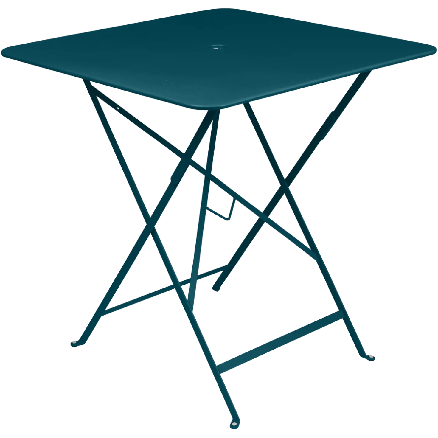 FERMOB Table Carrée Pliante 71 x 71 cm Bistro en Acier