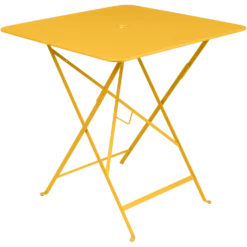 FERMOB Table Carrée Pliante 71 x 71 cm Bistro en Acier