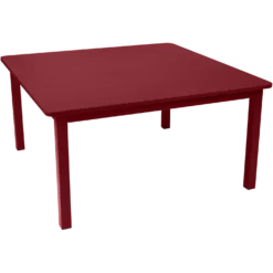 FERMOB Table Carrée 143 x 143 cm Craft en Acier