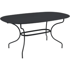 FERMOB Table Ovale 160 x 90 cm Opéra+ en Acier
