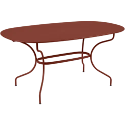 FERMOB Table Ovale 160 x 90 cm Opéra+ en Acier
