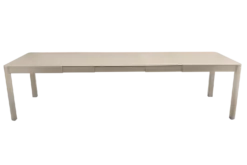 FERMOB Table Rectangulaire Extensible 149/299 x 100 cm Ribambelle en Aluminium