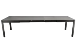 FERMOB Table Rectangulaire Extensible 149/299 x 100 cm Ribambelle en Aluminium