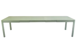 FERMOB Table Rectangulaire Extensible 149/299 x 100 cm Ribambelle en Aluminium