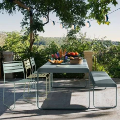 FERMOB Table Rectangulaire 196 x 90 cm Bellevie en Aluminium
