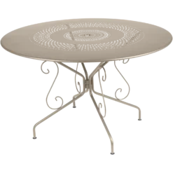 FERMOB Table Ronde Ø117 cm Montmartre en Acier