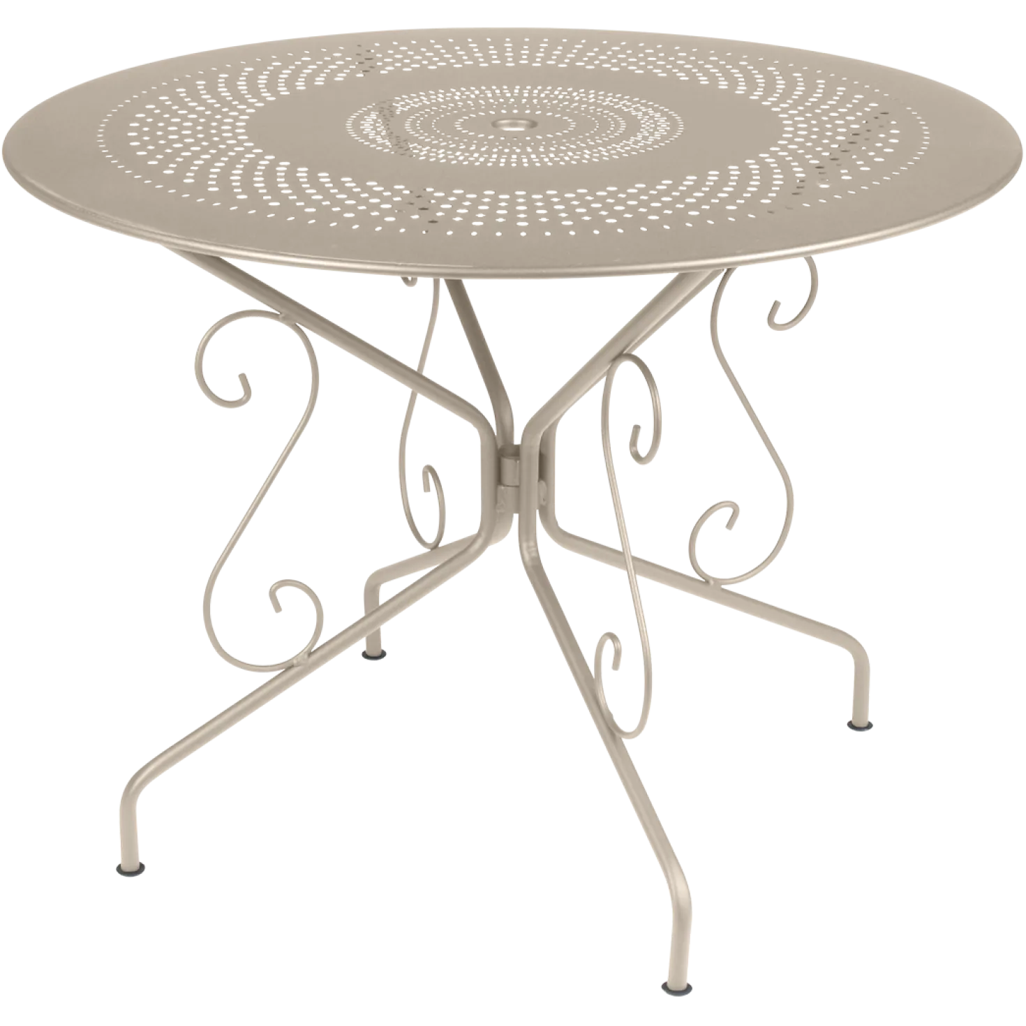 FERMOB Table Ronde Ø96 cm Montmartre en Acier