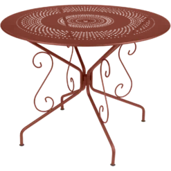 FERMOB Table Ronde Ø96 cm Montmartre en Acier