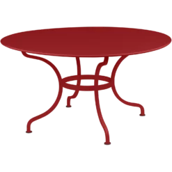 FERMOB Table Ronde Ø137 cm Romane en Acier