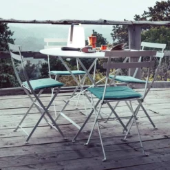 FERMOB Table Ronde Pliante Ø96 cm Bistro en Acier