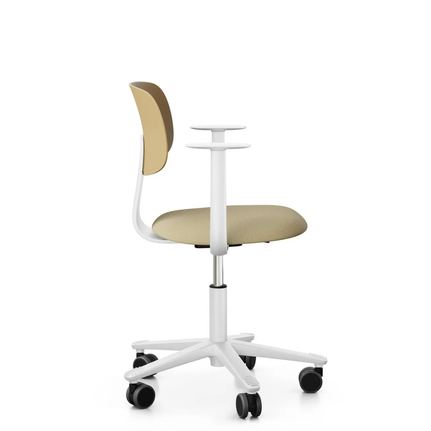 FLOKK Chaise de bureau assise capitonnée avec accoudoirs Tion 2140