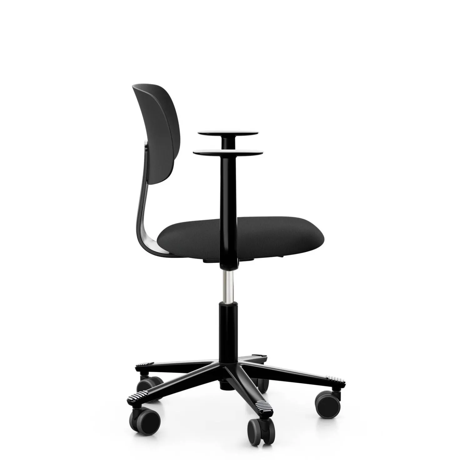 FLOKK Chaise de bureau assise capitonnée avec accoudoirs Tion 2140
