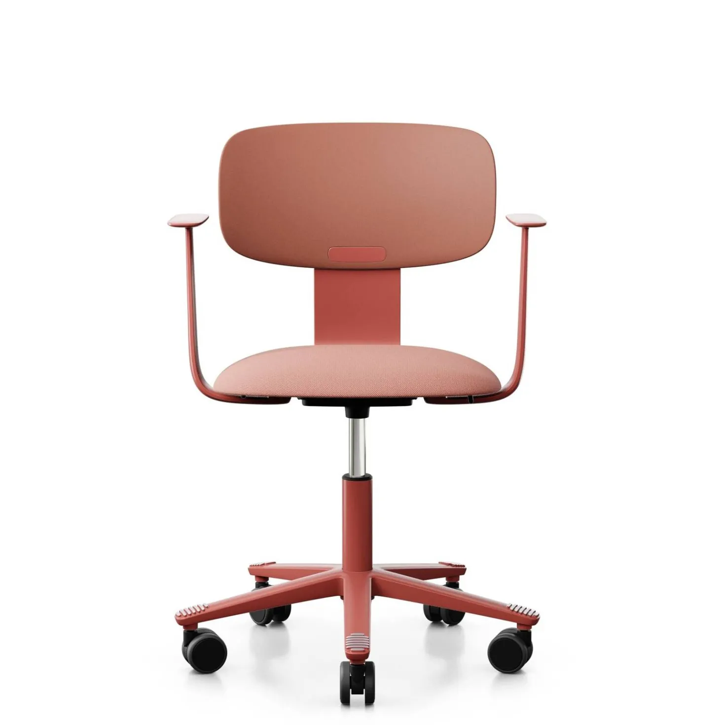 FLOKK Chaise de bureau assise capitonnée avec accoudoirs Tion 2140