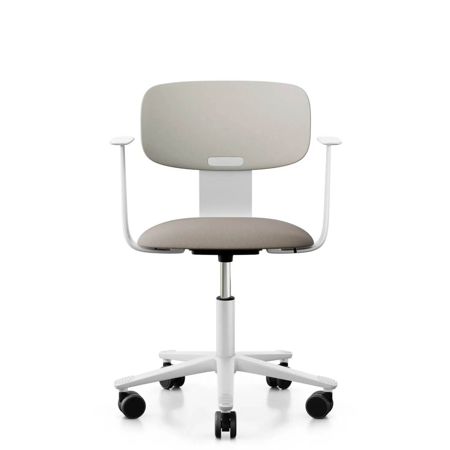 FLOKK Chaise de bureau assise capitonnée avec accoudoirs Tion 2140