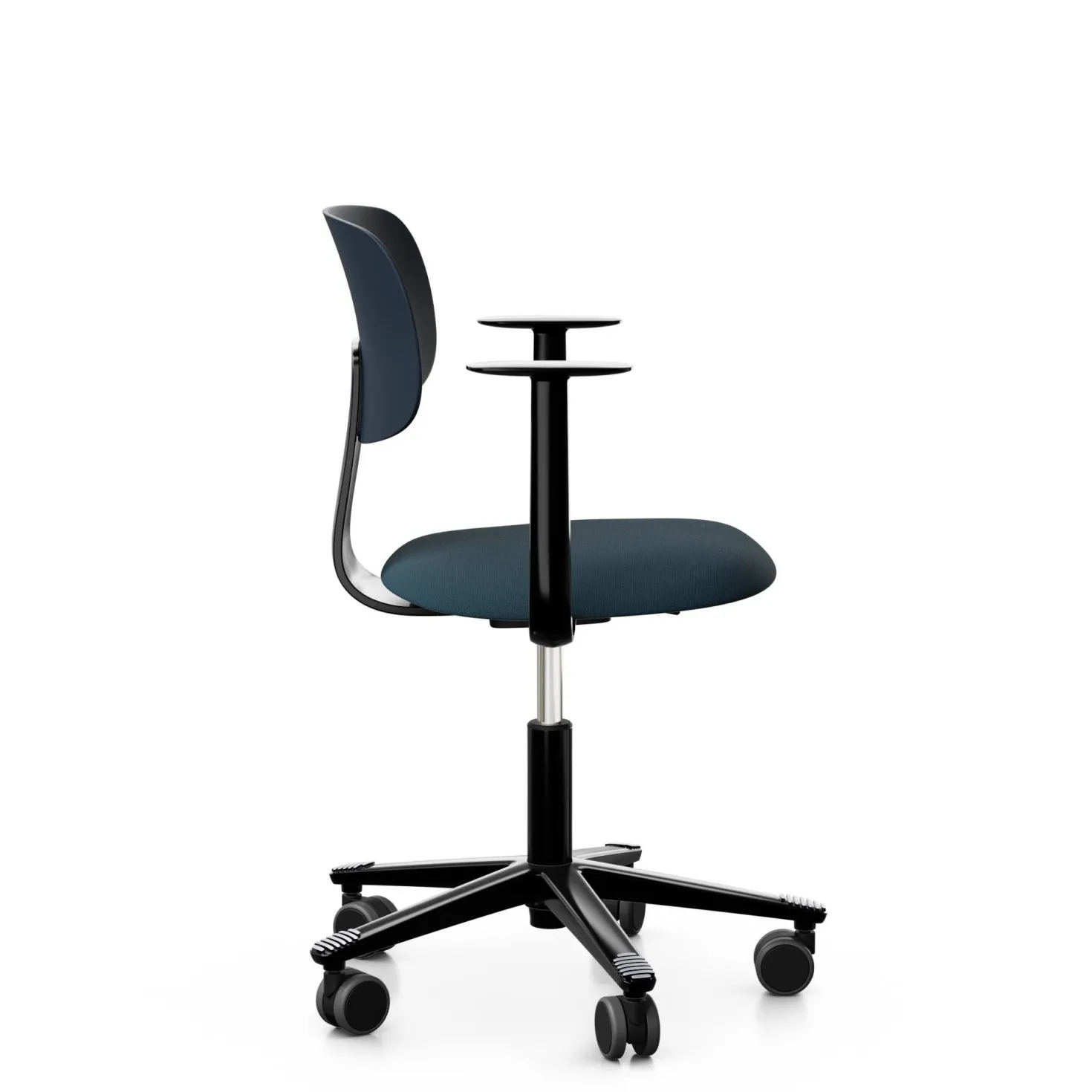 FLOKK Chaise de bureau assise capitonnée avec accoudoirs Tion 2140