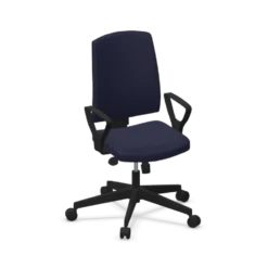 FLOKK Chaise de bureau avec accoudoirs Raya 21S