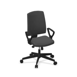 FLOKK Chaise de bureau avec accoudoirs Raya 21S