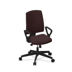 FLOKK Chaise de bureau avec accoudoirs Raya 21S