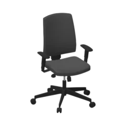 FLOKK Chaise de bureau avec accoudoirs réglables Raya 23S