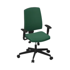 FLOKK Chaise de bureau avec accoudoirs réglables Raya 23S