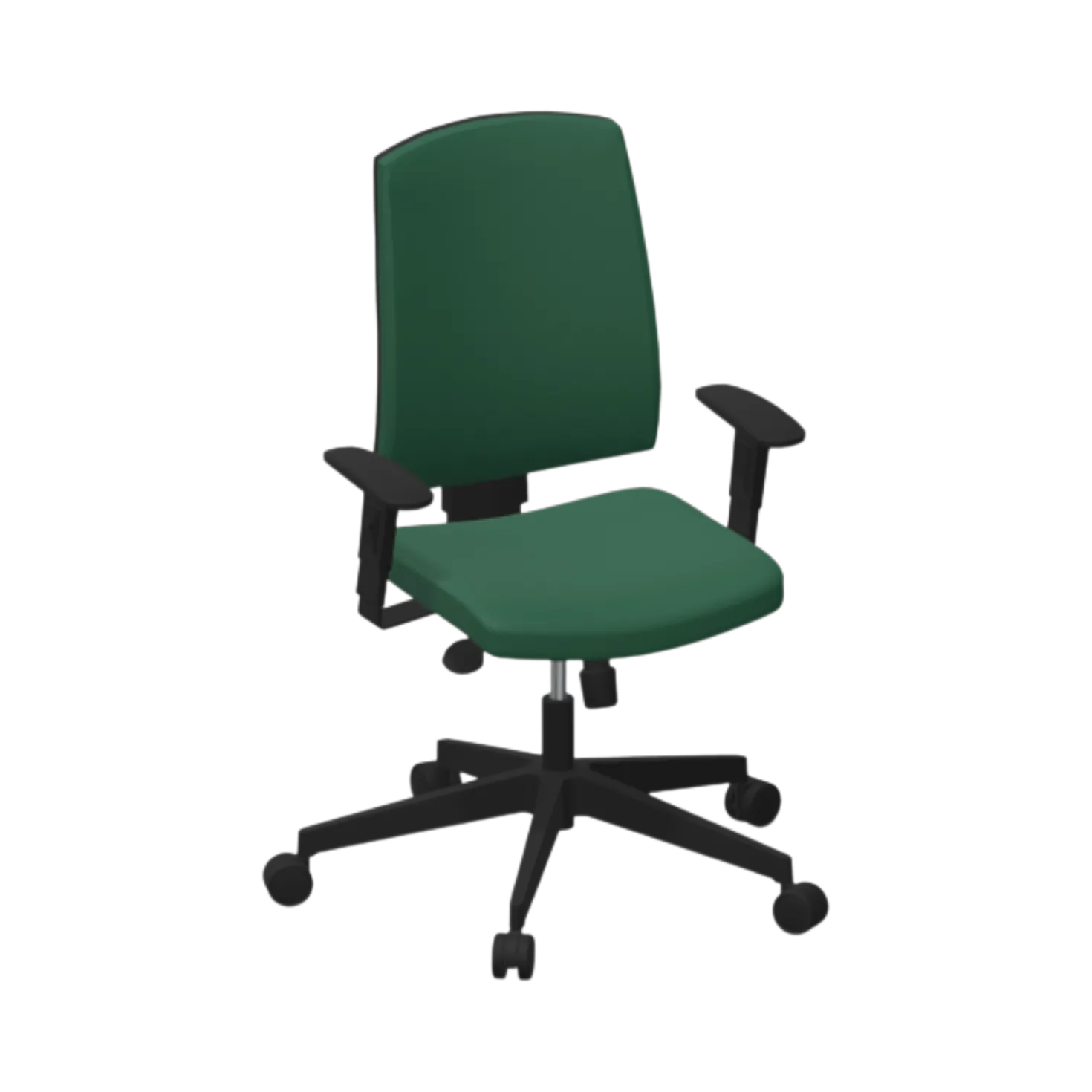 FLOKK Chaise de bureau avec accoudoirs réglables Raya 23S